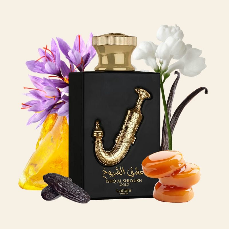 Ishq Al Shuyukh Gold | Lattafa | 100ml EDP | For Him