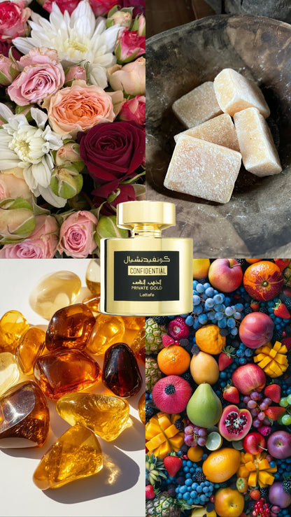 Confidential Private Gold | Lattafa | 100ml EDP | Unisex