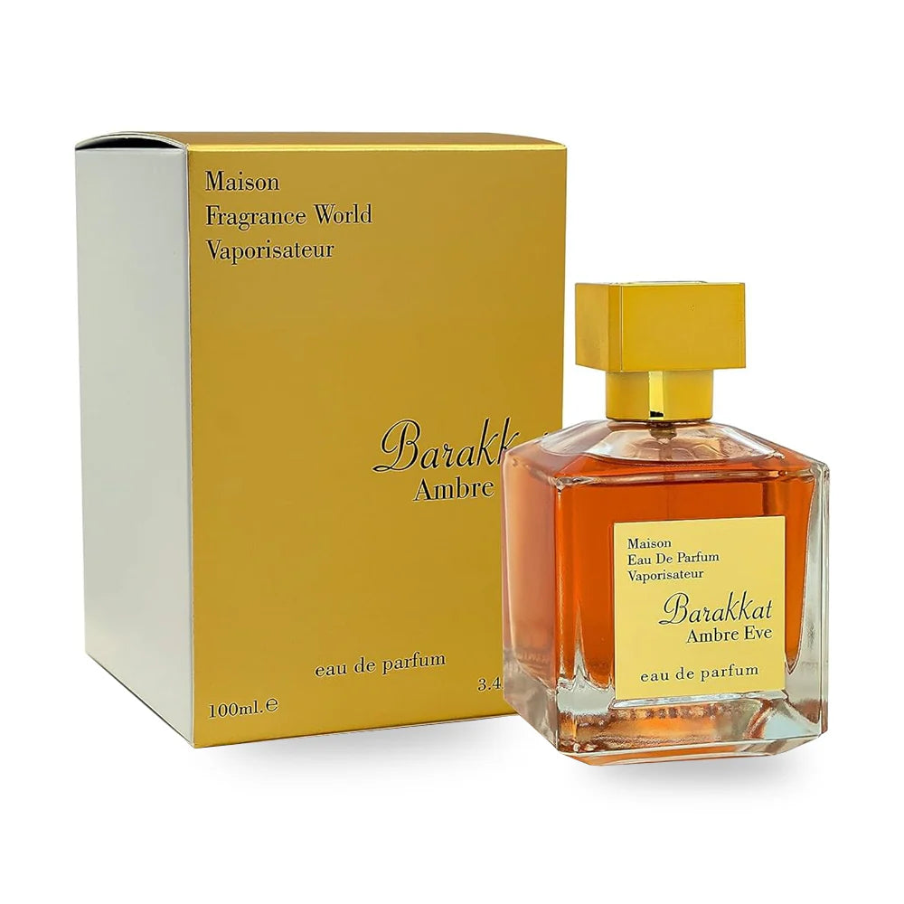 Maison Barakkat Ambre Eve | Fragrance World | 100ml EDP | For Her