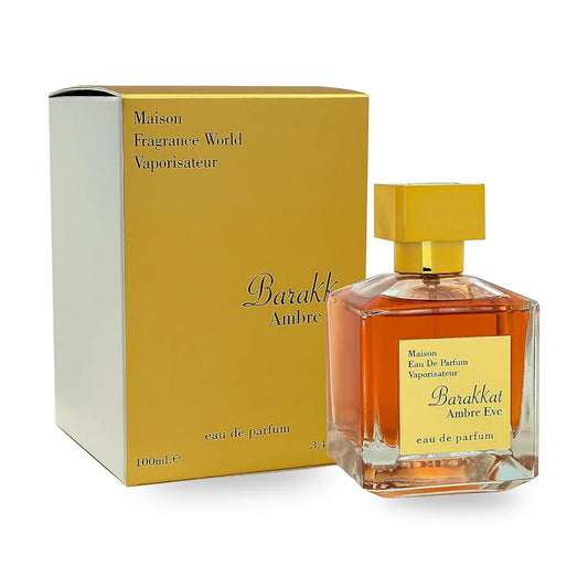 Maison Barakkat Ambre Eve | Fragrance World | 100ml EDP | For Her