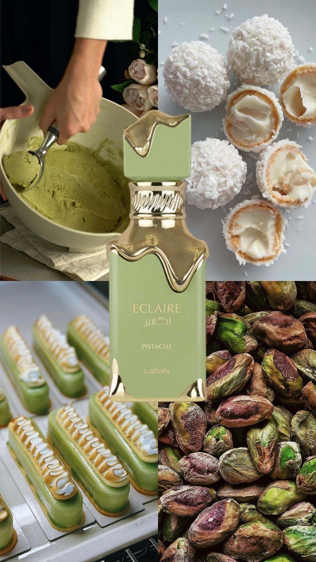 Eclaire Pistache | Lattafa | 100ml EDP | For Her