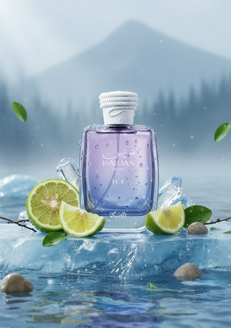 Hawas Ice | Rasasi | 100ml EDP | For Him – Oudea