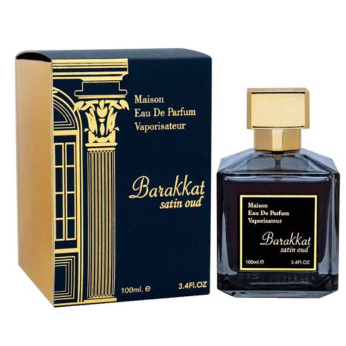 Maison Barakkat Satin Oud | Fragrance World | 100ml EDP | For Her