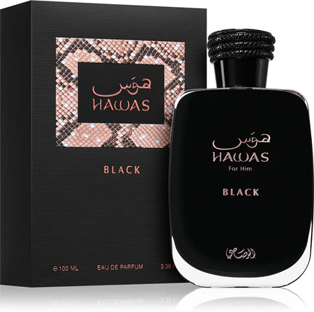 Hawas Black | Rasasi | 100ml EDP | For Him